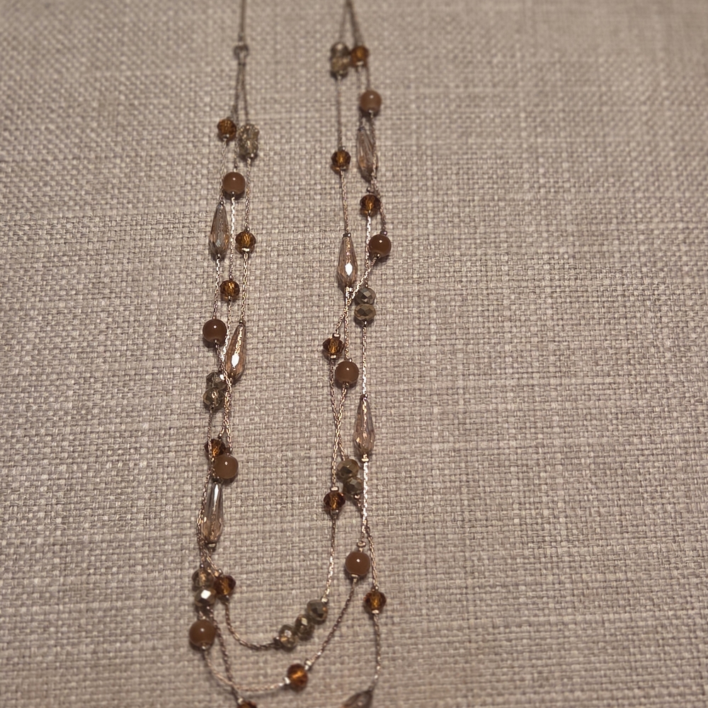 Multi-Layered Beaded Necklace